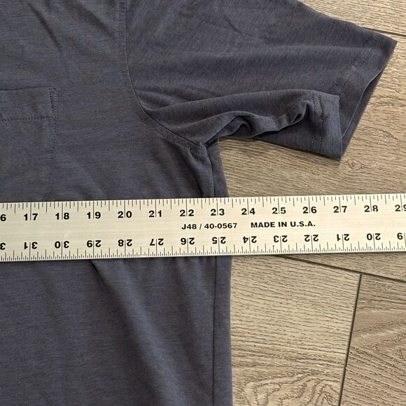 Peter Millar Golf Polo Shirt Mens Large Blue Preppy Casual Athletic - Picture 4 of 6